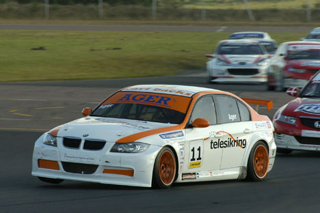 BMW'erne i Team Telesikring Racing
(Foto: Jeppe Rimmen)